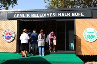 Gemlik Belediyesi’nden Kumla’ya Halk Büfe